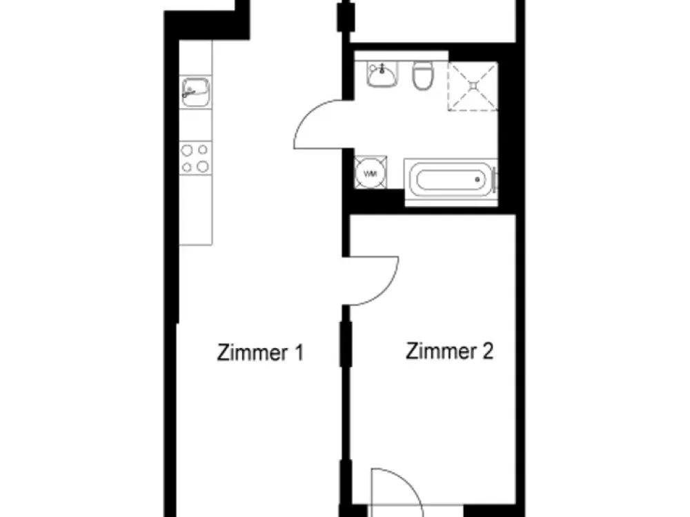 3-Zimmer-Wohnung mit Balkon im Neubau