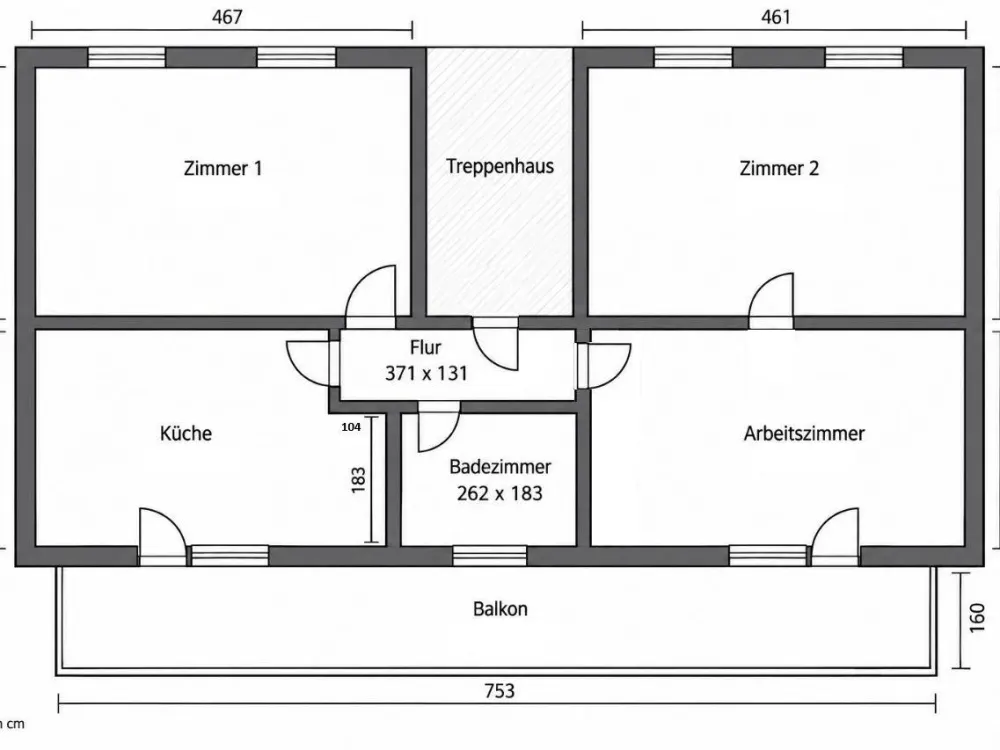 80 qm² 3 Zimmer Wohnung in Nippes mit großem Balkon, ab November