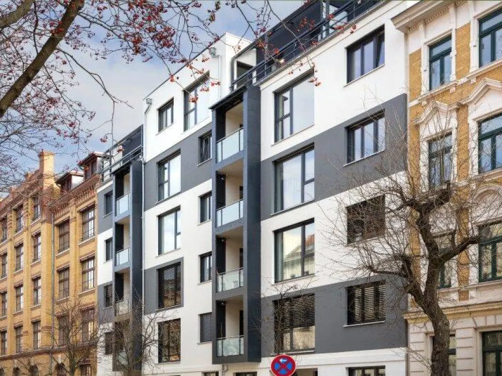 Hochwertige Wohnung im Neubau mit 3 Dachterrassen in Stötteritz !