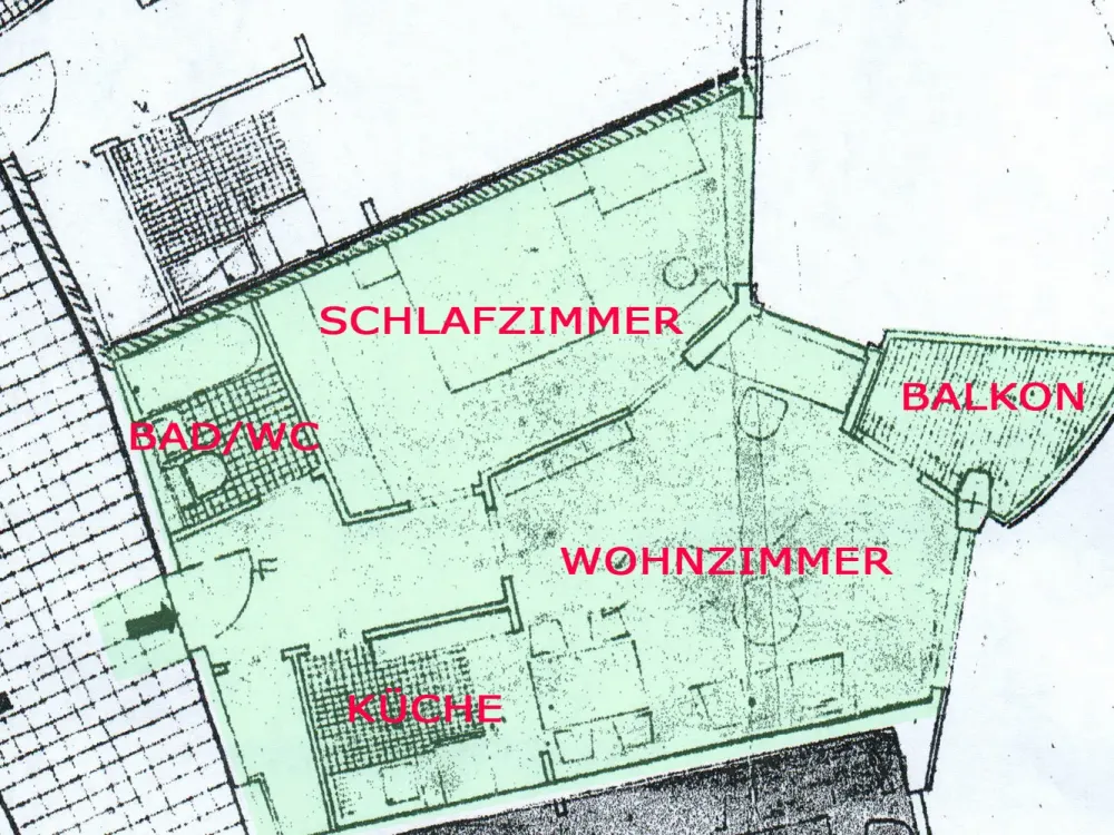 Vollständig renovierte 2-Zimmer-Wohnung mit Balkon und EBK in Stuttgart