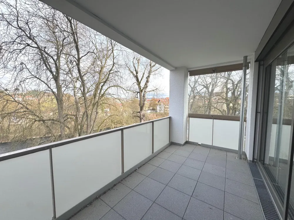 Großzügige Wohnung mit 2 Loggias am Neckar