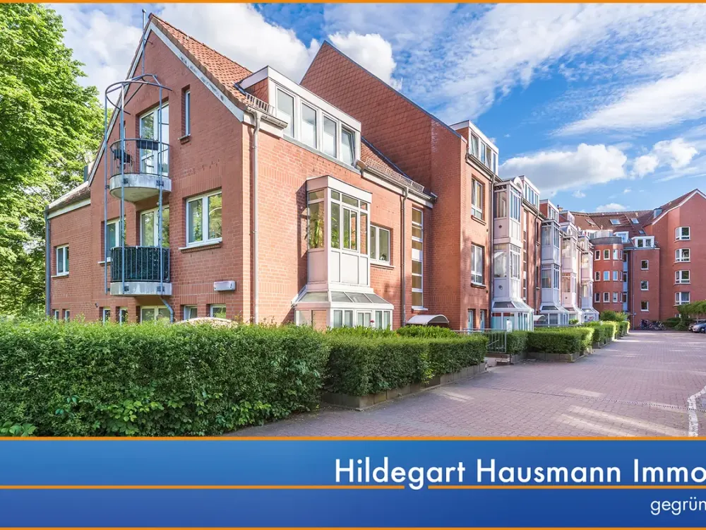 Rückwärtig ins Grüne, 3-Zimmer-Wohnung mit Südwest-Balkon in Hamburg-Stellingen!