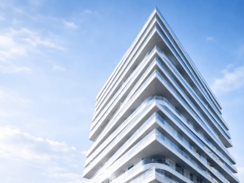 Maritimes Wohnen mit Elbblick im Luxustower FiftyNine Strandkai // Bestlage HafenCity