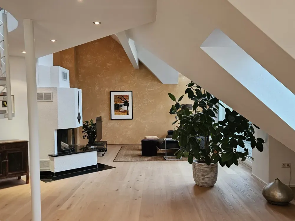 Stadtnahe 3,5- bis 4-Zimmer-Maisonette-Wohnung im Grünen