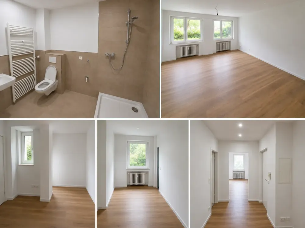 Kurzzeitmiete mit Stil: Kernsanierte 2-Zimmer-Wohnung sucht Mieter