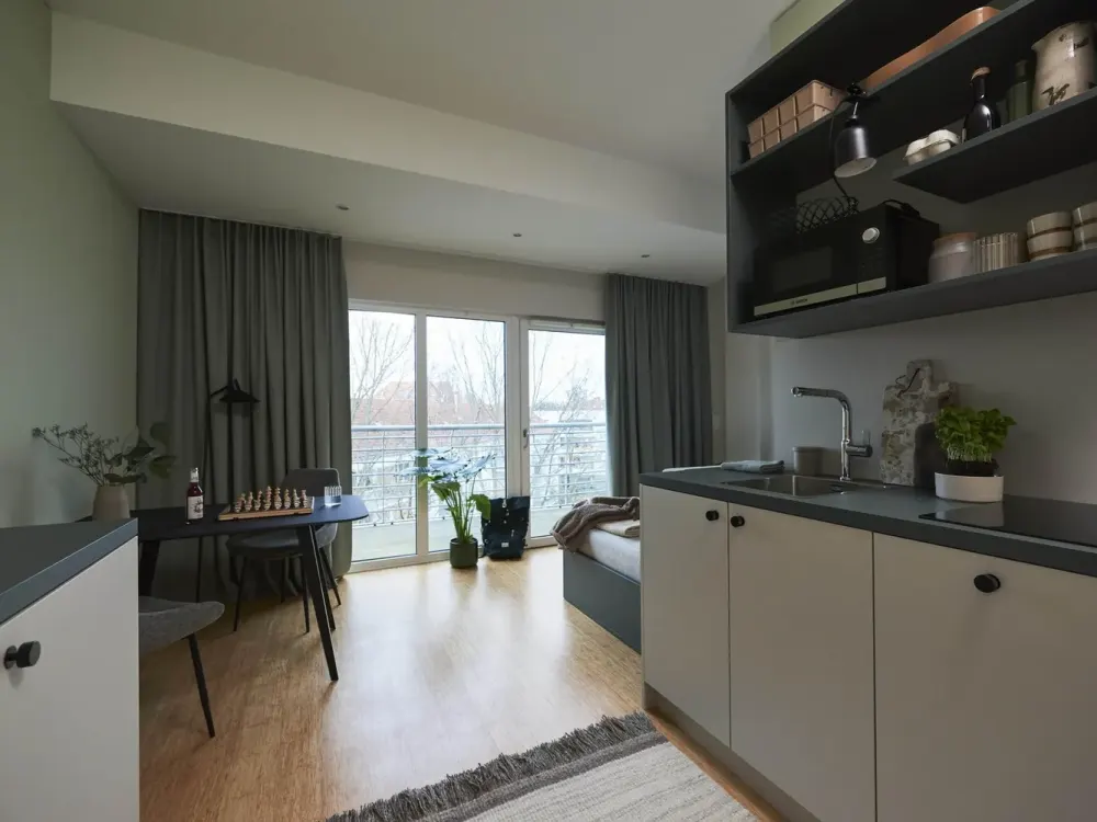 Schöne, vollmöblierte 1-Zimmer-Wohnung in Berlin-Oberschönweide zur Miete