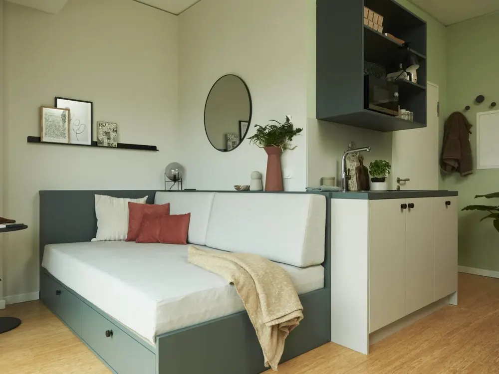 Schöne, vollmöblierte 1-Zimmer-Wohnung in Berlin-Oberschönweide zur Miete