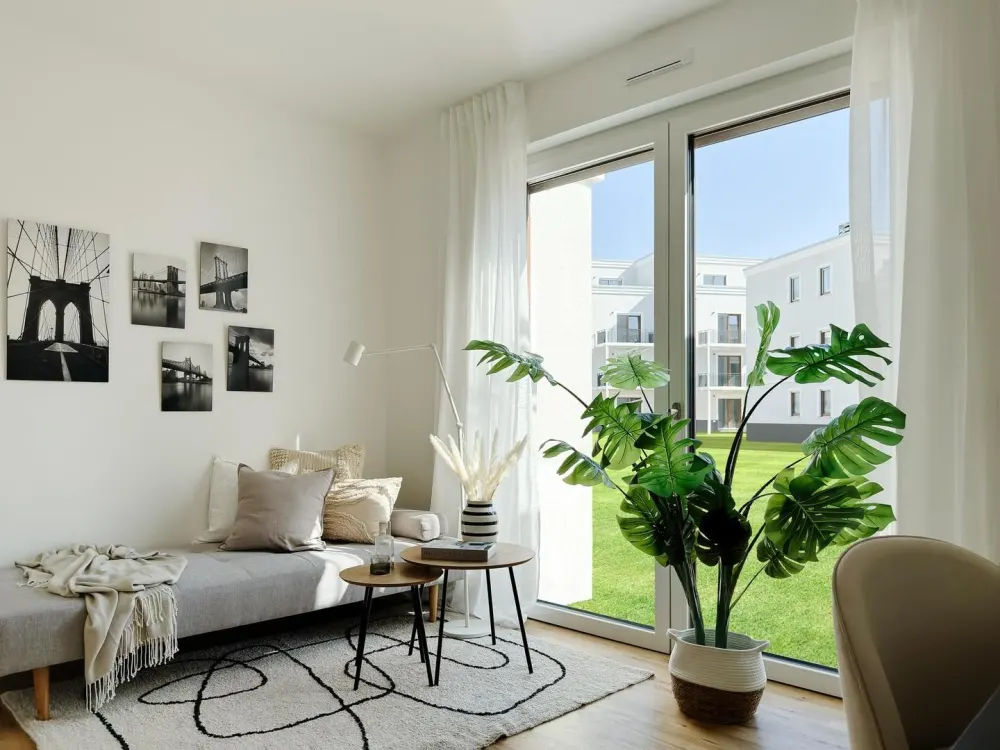 Erstbezug! Hochwertige 3-Zimmer-Wohnung am Stadtwald