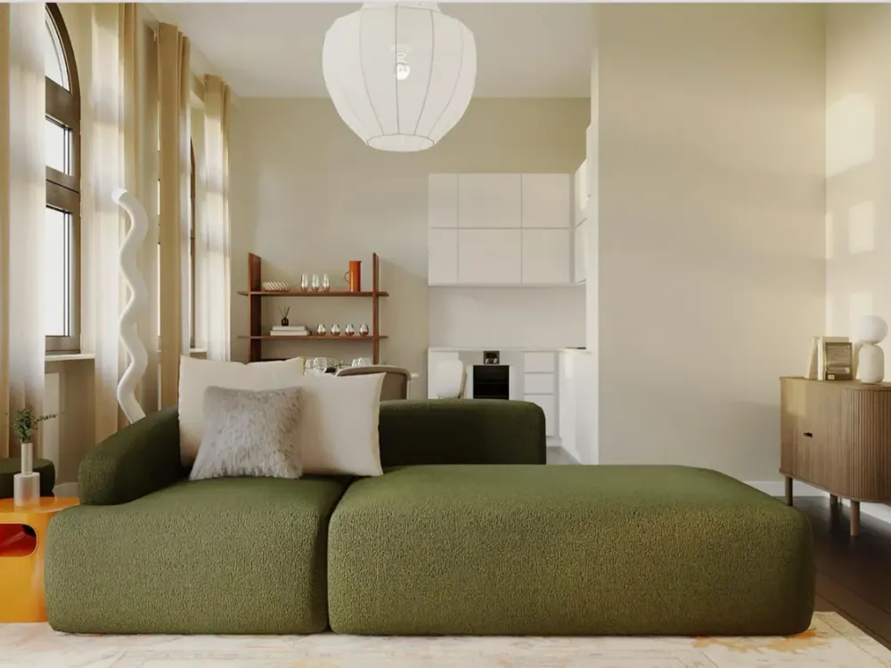 Möblierte 2-Zimmer-Wohnung in Berlin Charlottenburg, Ideal für Expats und Geschäftsreisende