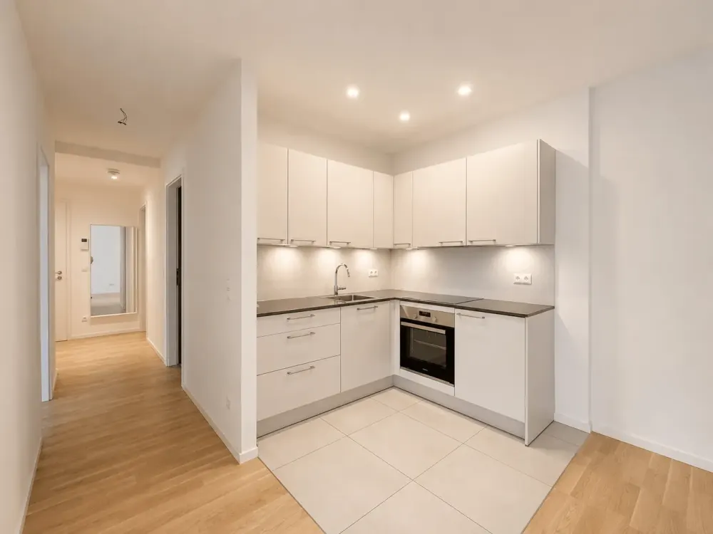 Bright 2-Room Apartment | Balcony | Fitted Kitchen | Elevator | Energy Efficiency Class A+ | Bicycle Storage