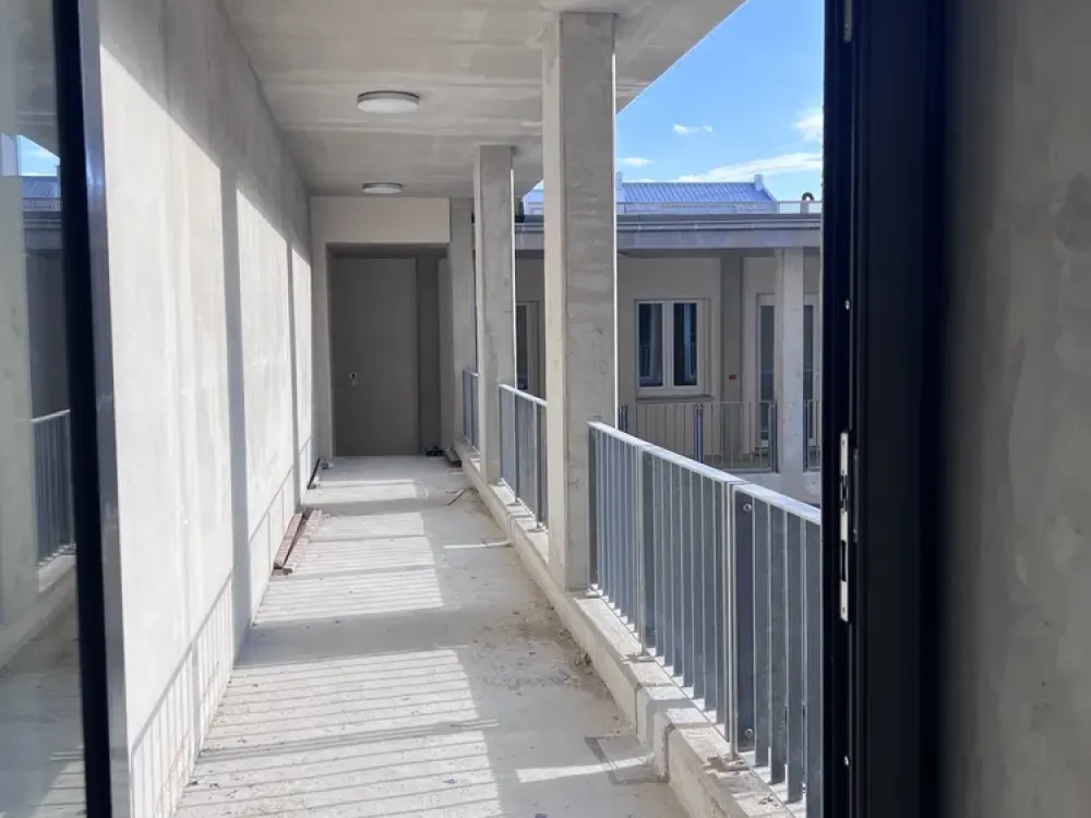 White WBS for 4 persons up to 85 m²: Südvorstadt! 4-room apartments 84.06 m² with balcony, ecological 'wooden house'!