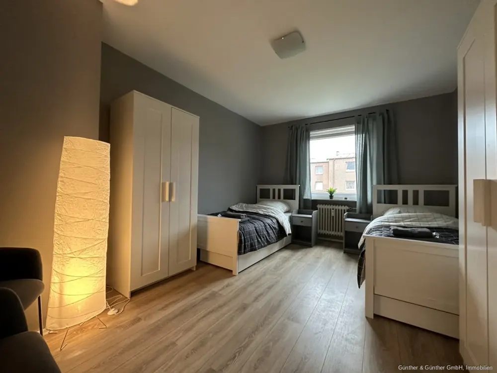 Vollständig möblierte 3 Zimmer Wohnung in Eidelstedt mit PKW Stellplatz