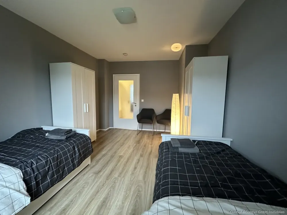 Vollständig möblierte 3 Zimmer Wohnung in Eidelstedt mit PKW Stellplatz