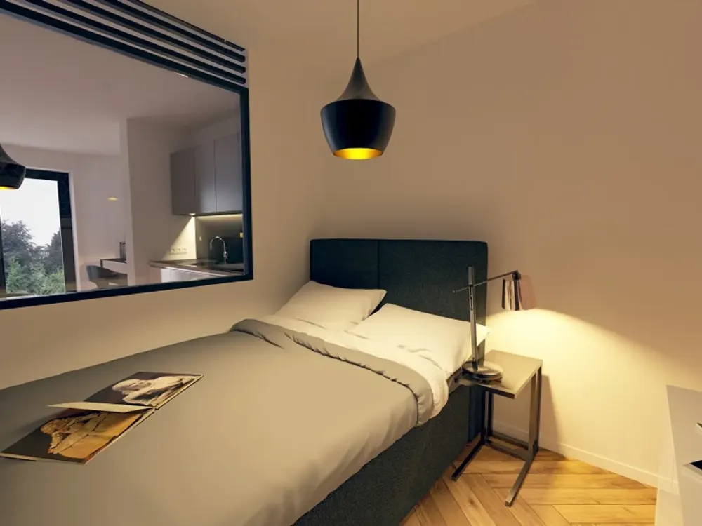 VARIABEL BEZUGSFREI: ZENTRUMNAHES, MÖBLIERTES ZWEI-ZIMMER-APARTMENT