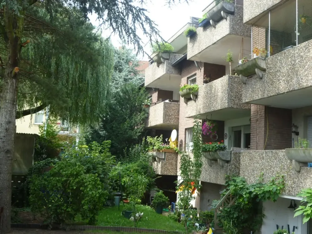 helle 4,5 Z.-Woh. auf zwei Ebenen mit gr. Balkon max 4 Pers.