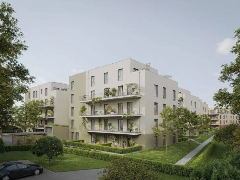2 Zimmer mit Terrasse im Erstbezug