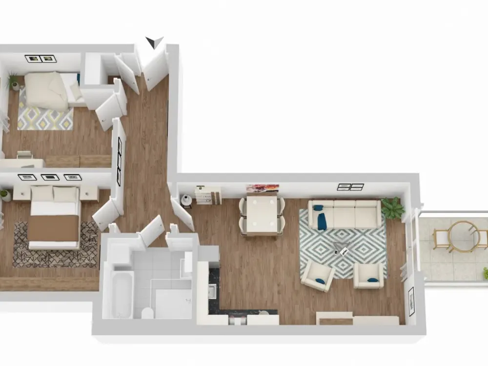 3-Zimmer Wohnung WBS bis 140