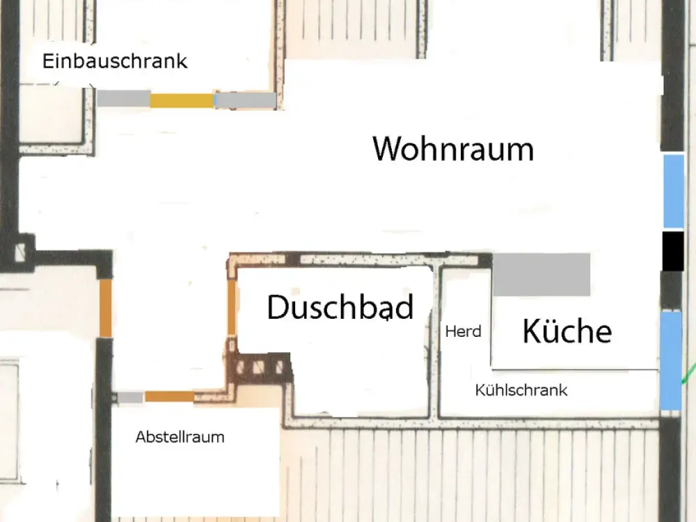 Dachgeschoss mit Ausblick