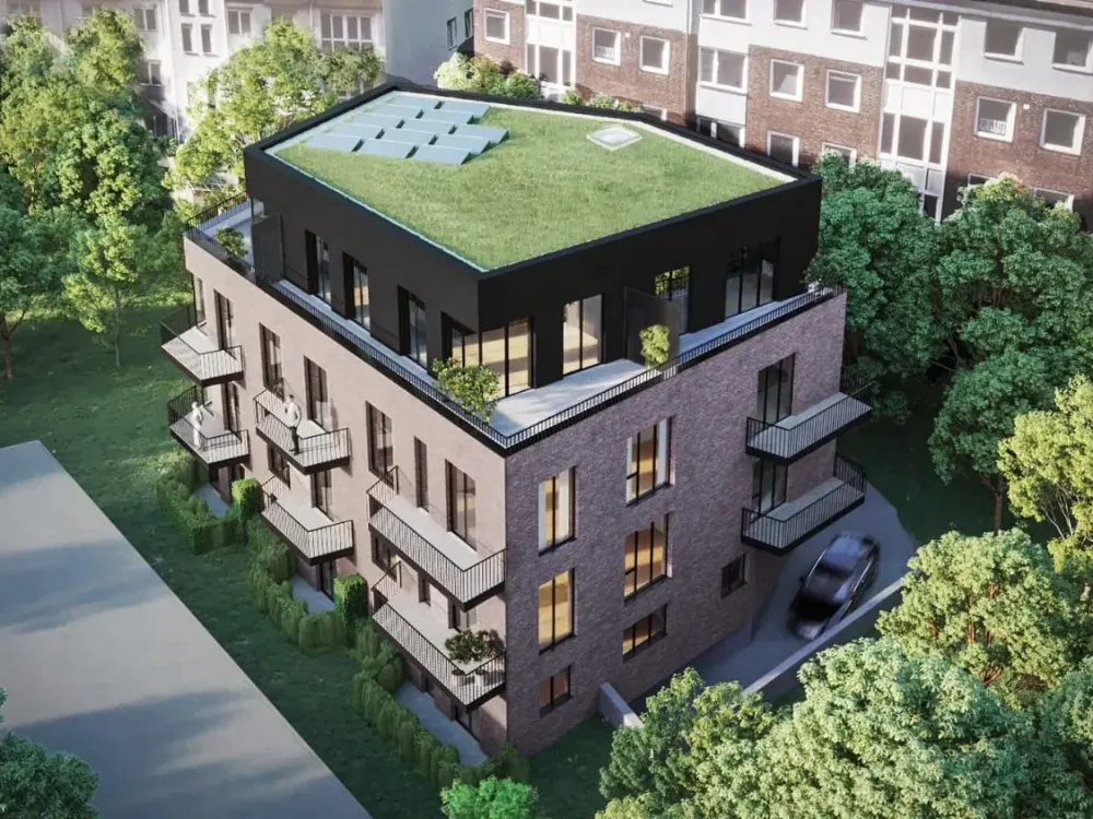 Stilvolle barrierefreie Neubauwohnung mit Terrasse in super Lage und toller WEG | Barmbek | Bramfeld