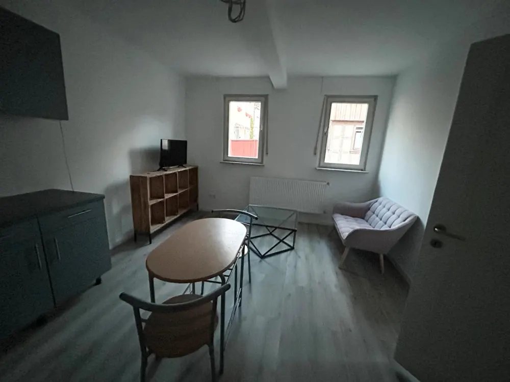 Bright, Fully Renovated 2-Room Apartment in Egelsbach, Furnished