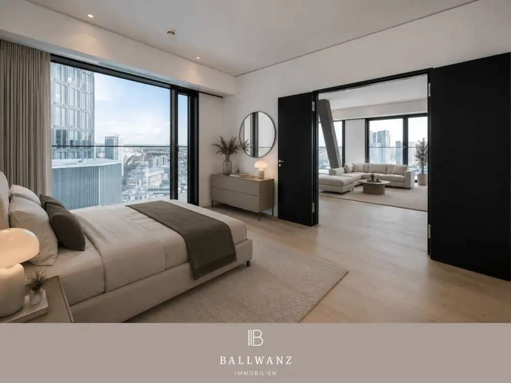 High-Class: Unique 2-Room Apartment in the OMNITURM