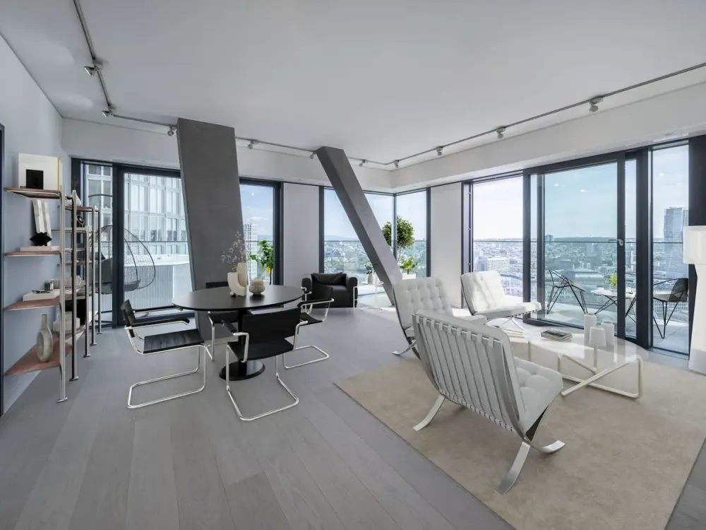 High-Class: Unique 2-Room Apartment in the OMNITURM
