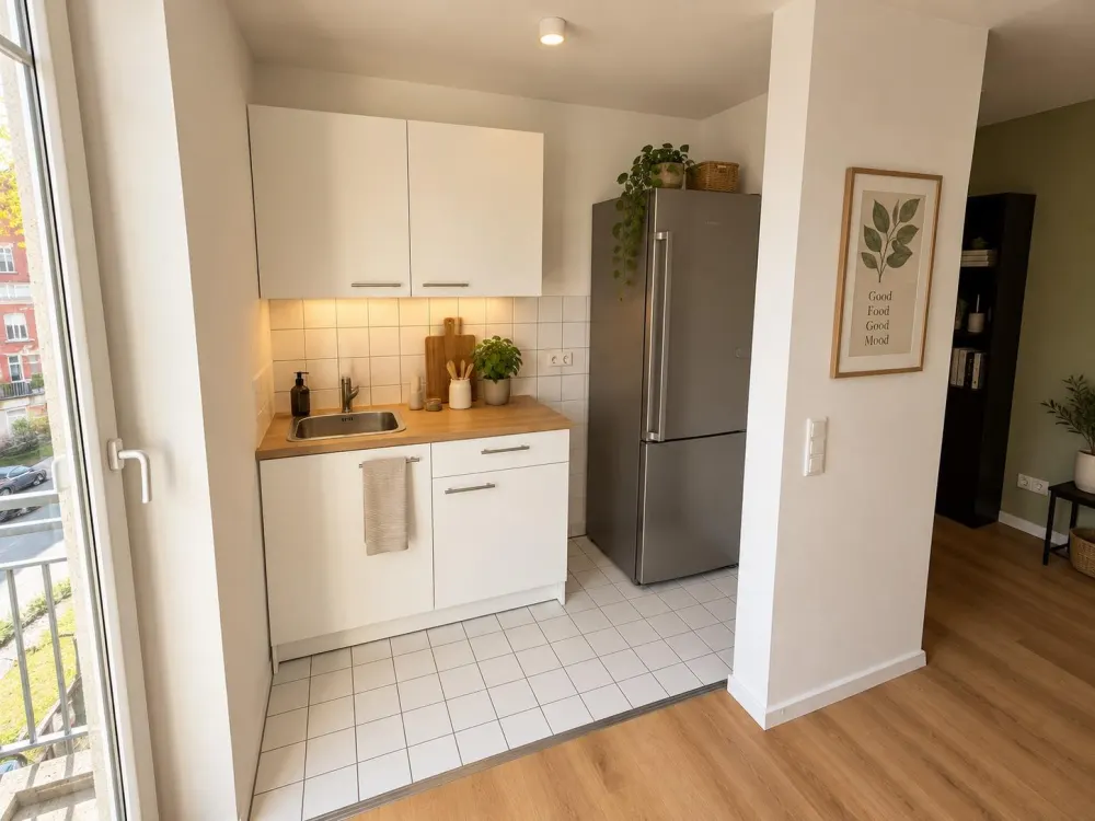 Erstbezug nach Renovierung, möblierte 1-Zimmer-Wohnung