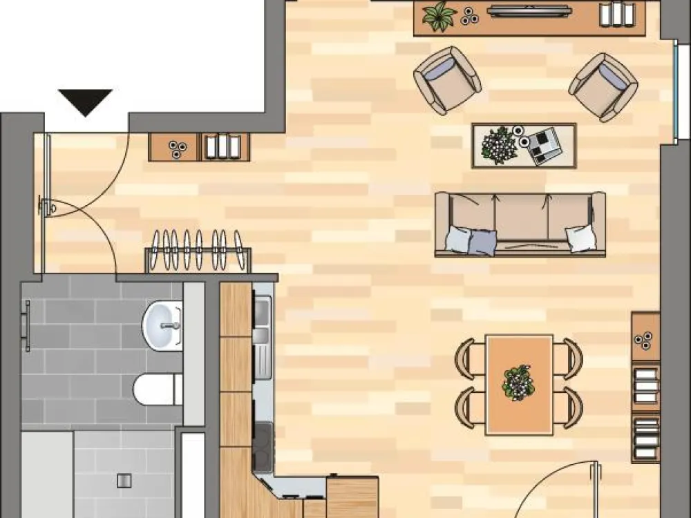2-Zimmer-Wohnung in Köln Longerich