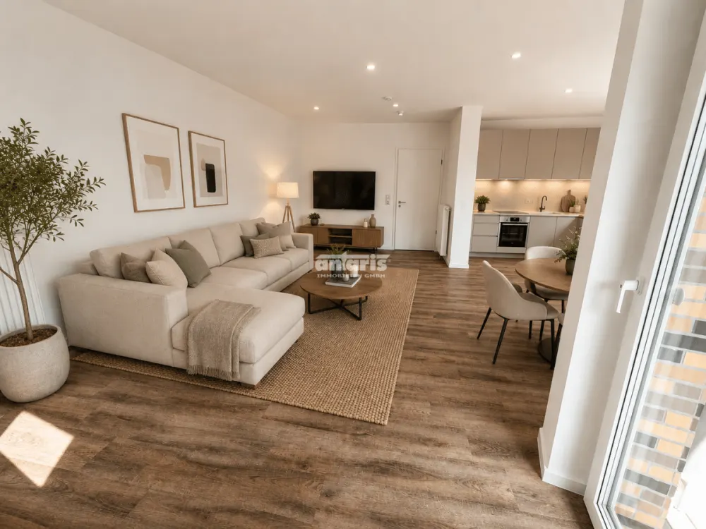 شركة antaris Immobilien GmbH منزل يعشقونه: شقة مشرقة من 4 غرف مع شرفة