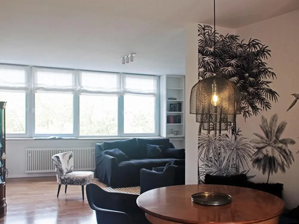 Zentrale, ruhige 3,5 Zimmerwohnung, liebevoll möbliert