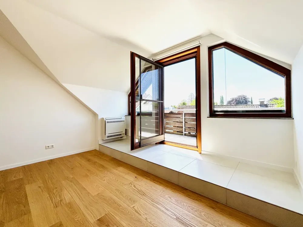 Exciting Attic Apartment with Attic Peak