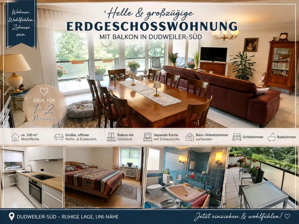 Exclusive Ground Floor Apartment in Dudweiler-Süd