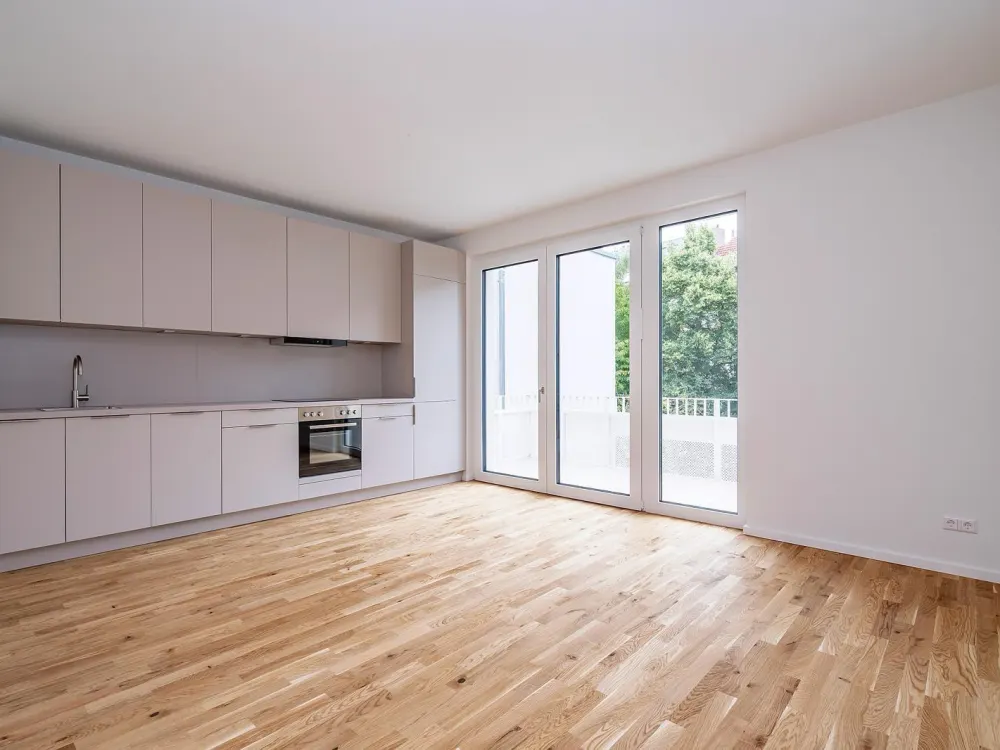 Moderne 2-Zimmer-Neubauwohnung mit Balkon in Berlin-Pankow