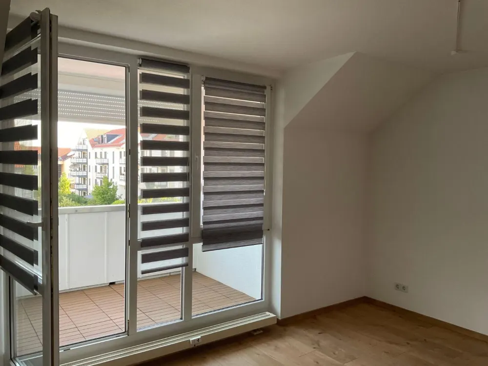 Dachgeschoss-2-Zimmer-Wohnung mit Balkon in Leipzig