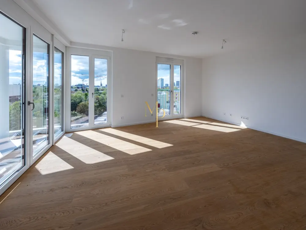 Luxus 2-Zimmer-Wohnung mit Süd-West Balkon