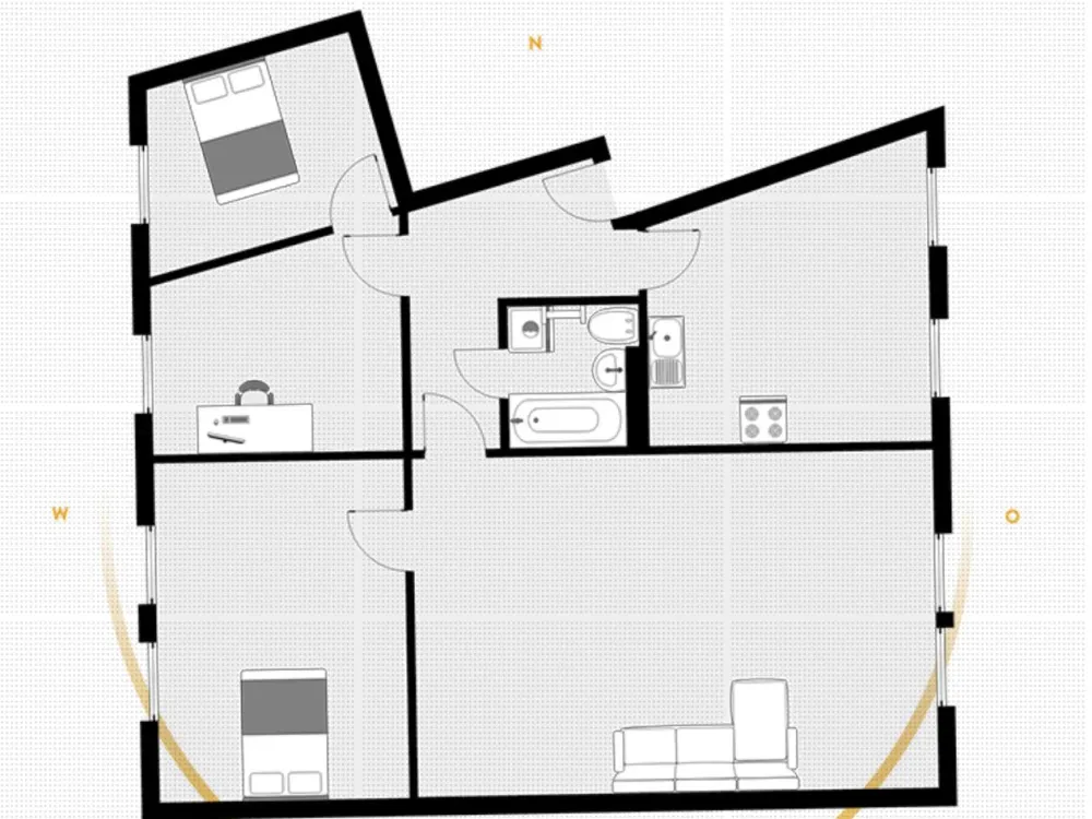 4-Zimmer-Wohnung (100m²) in Friedrichshain | Nahe Ostkreuz