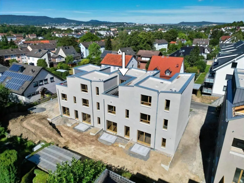 Modernes Townhouse/ Reihenmittelhaus (Neubau-Erstbezug) in Kassel-Fasanenhof