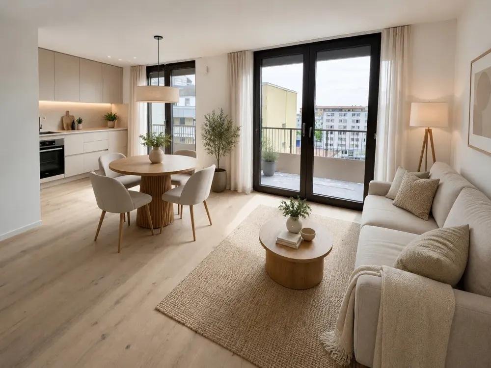 Morning sun on 40 m² roof terrace: 3-room new build apartment between Olympiapark and Nordbad (5.06)