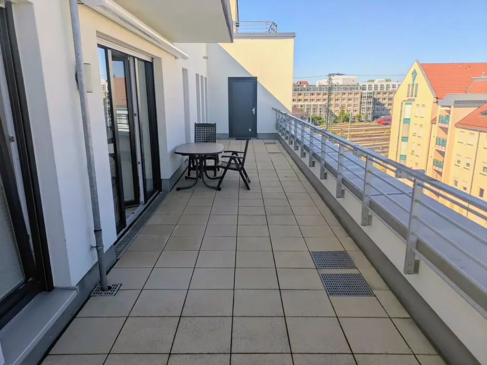Exklusive 3-Zimmer-Wohnung|großzügige Dachterrasse|LAVIDA Nbg.
