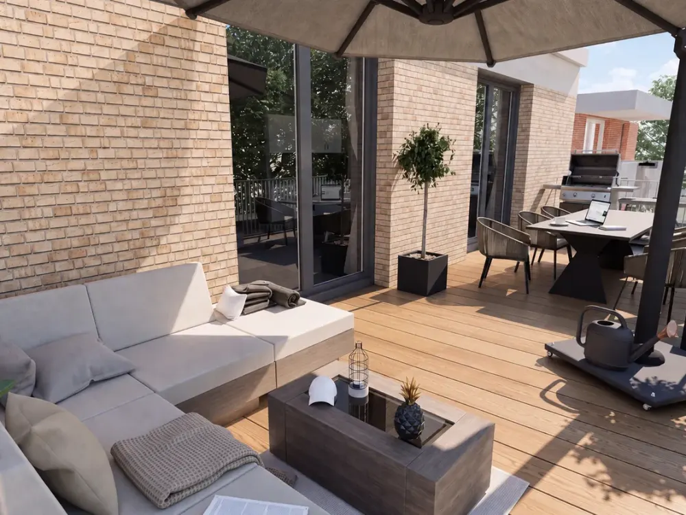 Neubau EDGE - Exklusives Penthouse mit Dachterrasse in Horn-Lehe