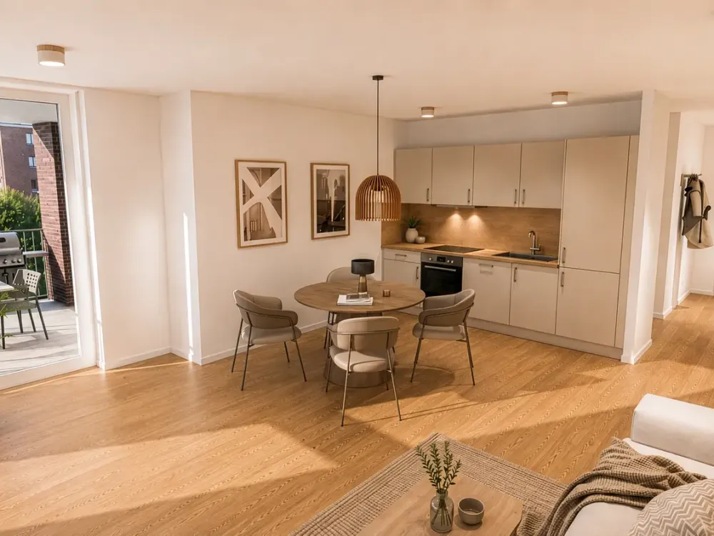 Neubau EDGE - Exklusives Penthouse mit Dachterrasse in Horn-Lehe
