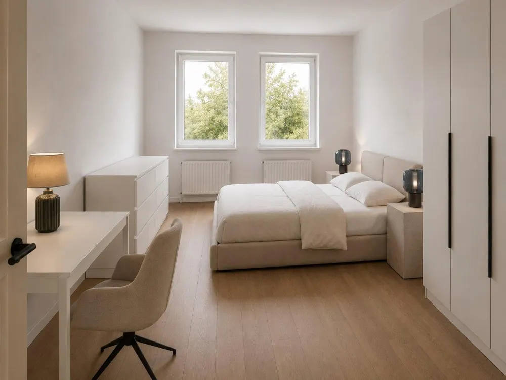 Hochwertig möblierte 2-Zimmer-Wohnung - Erstbezug nach Kernsanierung