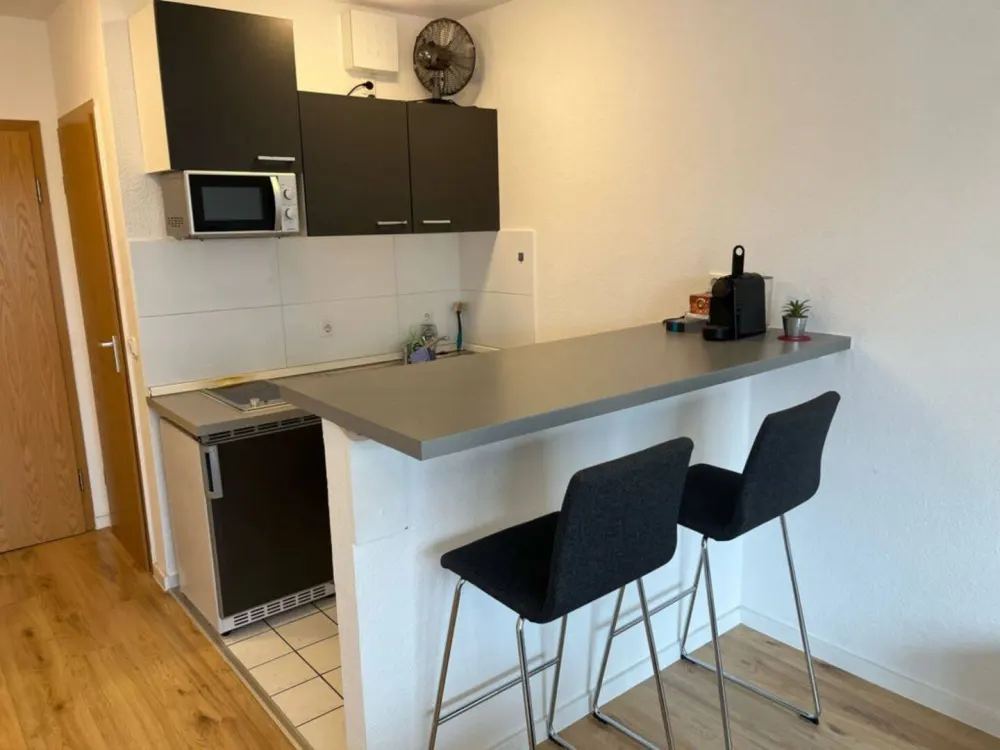 Furnished 1-Room Apartment with Balcony in Paderborn
