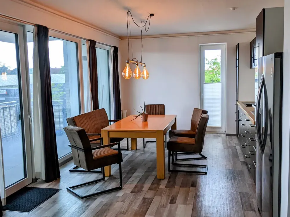 Barrier-Free New Apartment on the 1st Floor with Balcony in Langenhagen