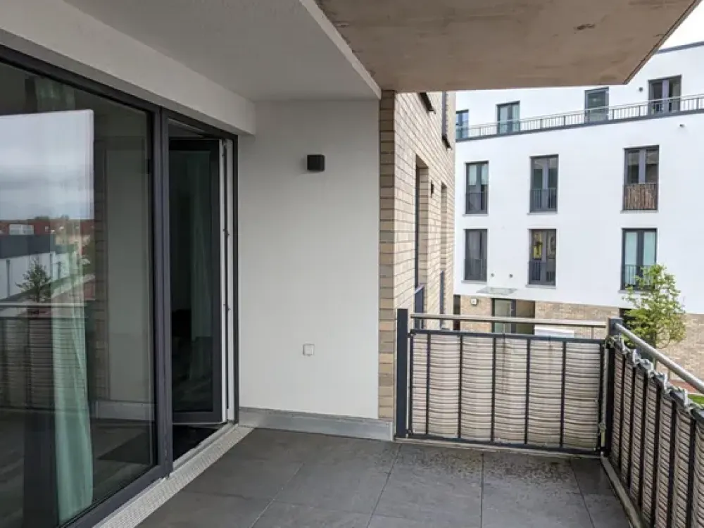 Barrier-Free New Apartment on the 1st Floor with Balcony in Langenhagen