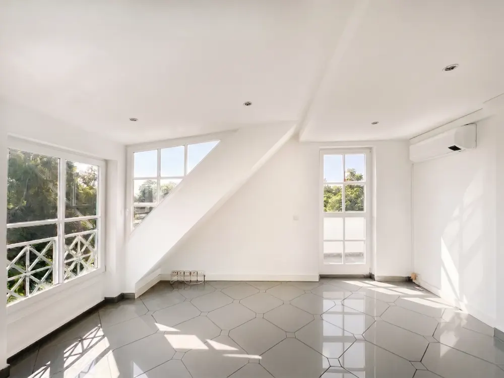 Exceptional Attic Apartment with Wellness Area and Fireplace