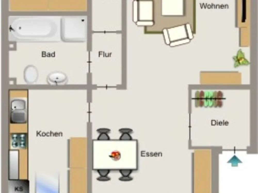 Demnächst frei! 2-Zimmer-Wohnung in Lünen Brambauer