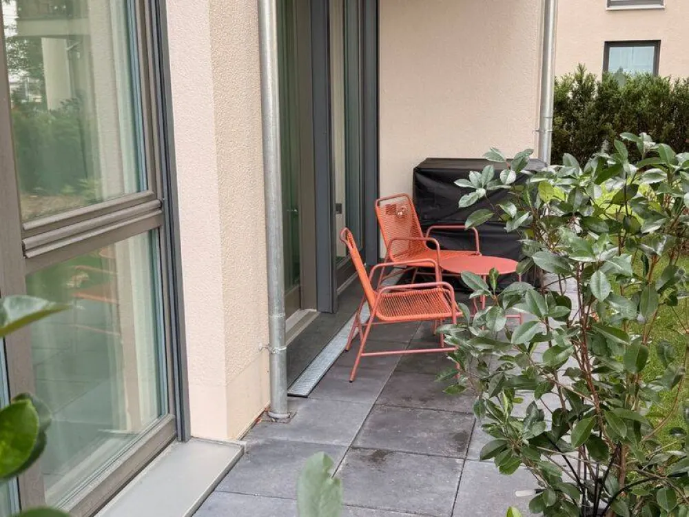 Urban wohnen im Grünen, 3 Zimmer mit Garten & 2 Terrassen