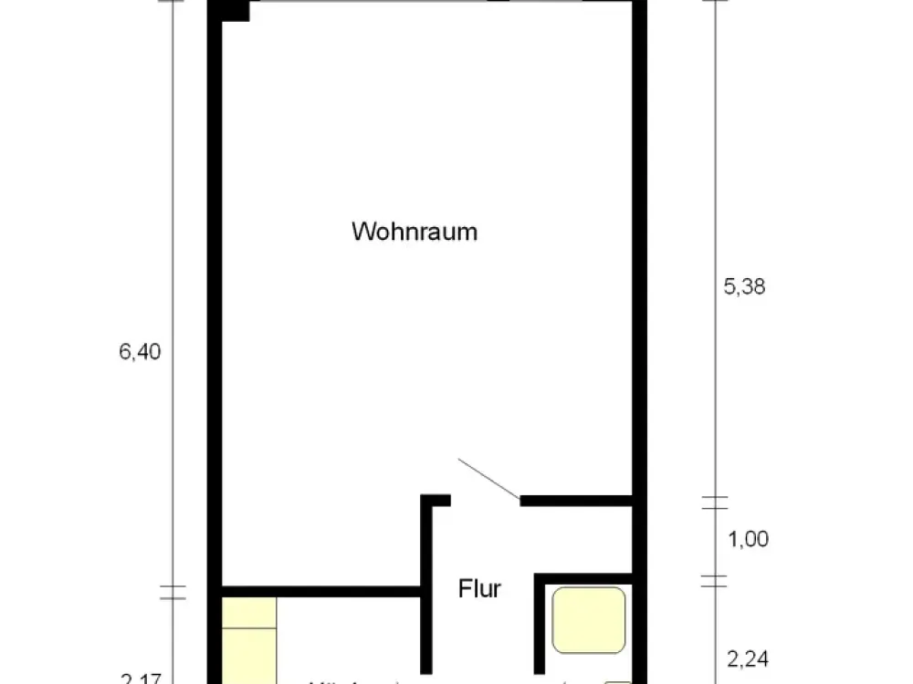 hübsche 1-Zi-Whg. - offene Besichtigung 10.09.2026 um 16:45 Uhr -