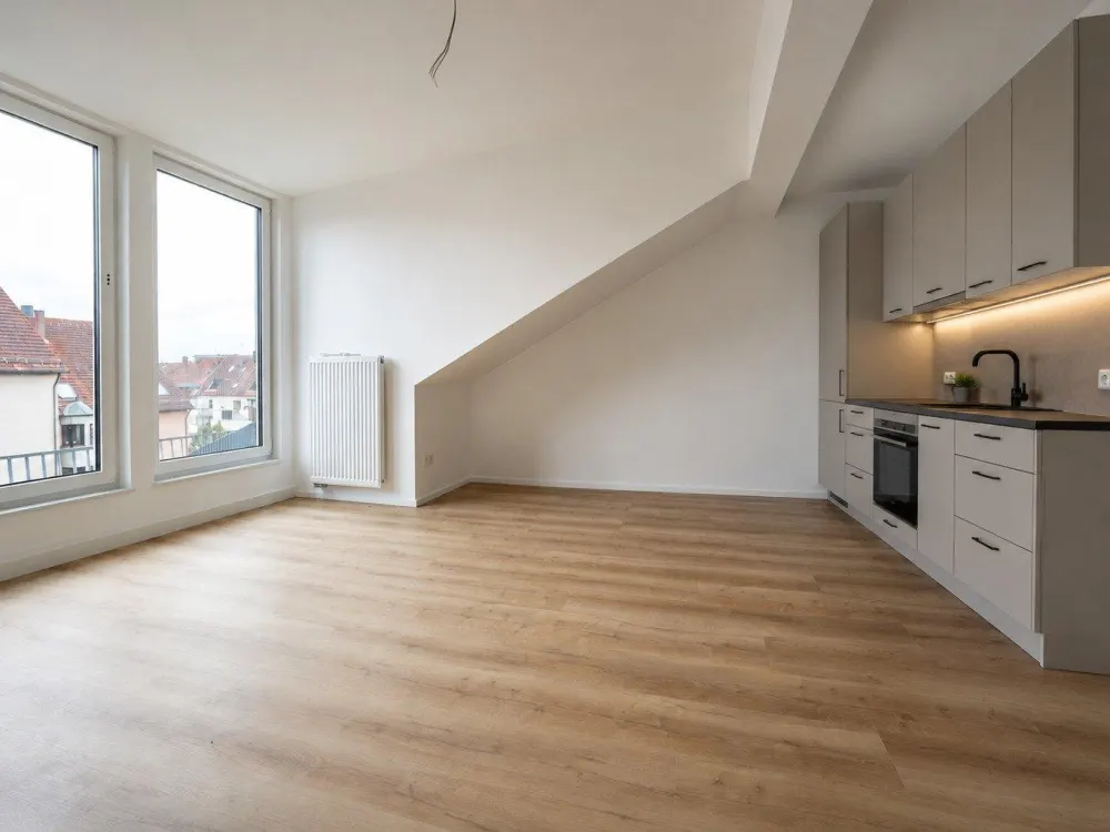 NEUE DG Whg mit franz. Balkon, uvm. 3 Zimmer!